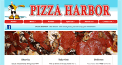 Desktop Screenshot of pizzaharbor.com